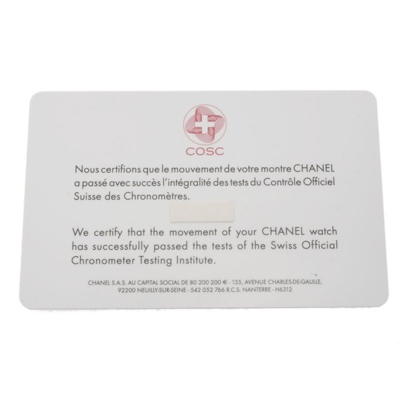 CHANEL J12 Wanted de H7418 men's black ceramic watch self-winding dial - Picture 5 of 10